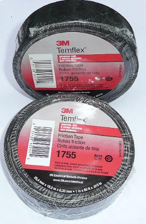 3M Temflex Cotton Friction Tape 1755 3/4" x 60' - Click Image to Close